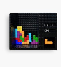 Tetris Canvas Print