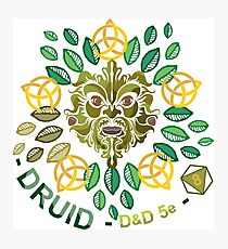 D&D Classes: DRUID Photographic Print