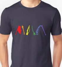 Marching Arts Rainbow Unisex T-Shirt