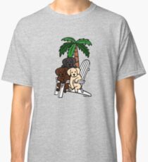 Beach Deck Chair Labradors Classic T-Shirt