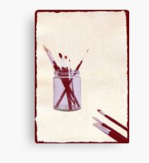 Blank Canvas | Red Canvas Print