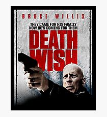 DEATH WISH Photographic Print