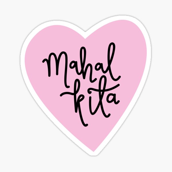 Mahal Kita Sticker