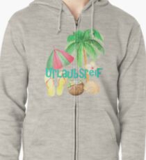 Urlaubsreif Zipped Hoodie
