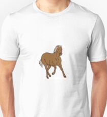 Mustang Galloping Retro Unisex T-Shirt