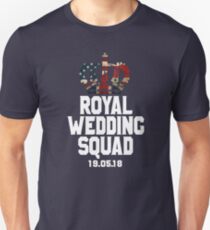 Commemorative Royal Wedding Squad 2018 Prince Harry and Meghan Markle T-Shirt & Souvenirs Unisex T-Shirt