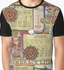 June,July & August Graphic T-Shirt
