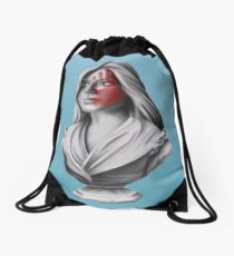 Woman Bust Drawstring Bag
