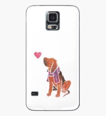 Watercolour Bloodhound Case/Skin for Samsung Galaxy