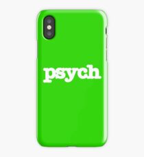 Psych Logo iPhone Case/Skin