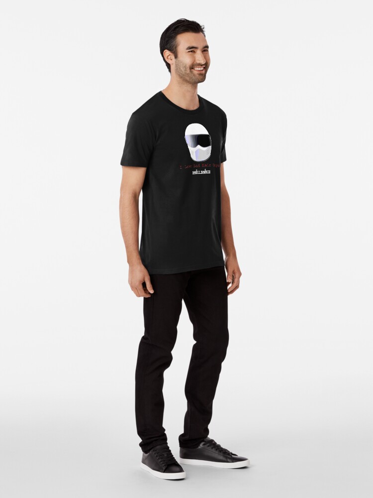 Alternate view of Shift Shirts Racers Bad Hair Day - Track Day/ Racing Gear Inspired Premium T-Shirt