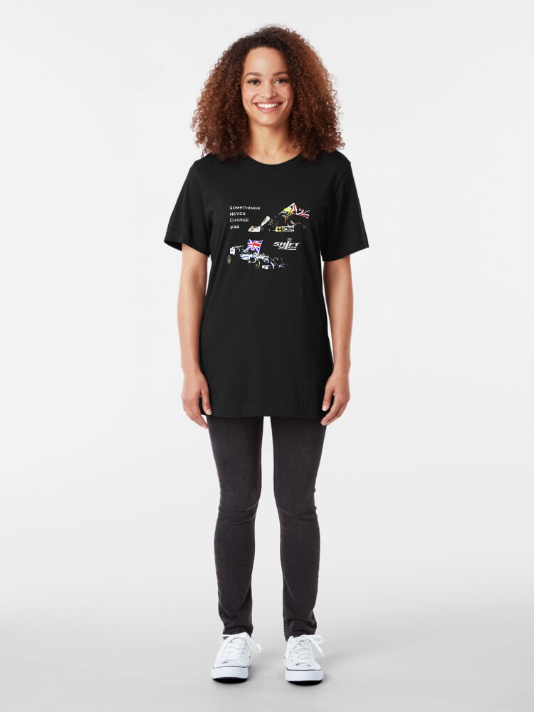 Alternate view of Shift Shirts Local Hero - Hamilton British Grand Prix Inspired Slim Fit T-Shirt