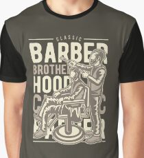 CLASSIC BARBER BROTHER HOOD Graphic T-Shirt