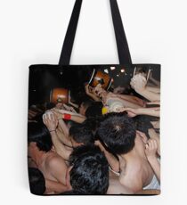 Rowing down the road Tote Bag