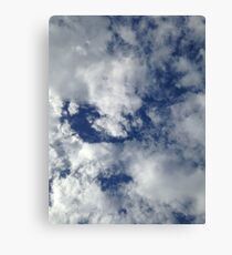 blue skies Canvas Print