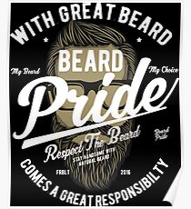 GREAT BEARD - BEARD PRIDE Poster