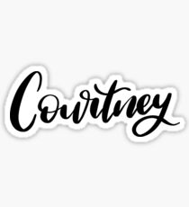 Courtney Sticker