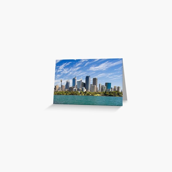 Sydney Skyline Greeting Card