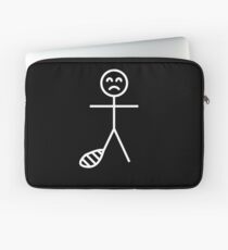 Funda para portátil Funny Get Well Gift - Fractura del dedo gordo del pie roto