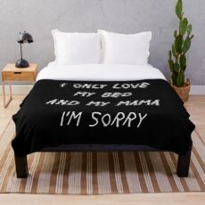 Ich liebe nur mein Bett und meine Mama Es tut mir leid Drake Lyrics Gottes Plan Fleecedecke