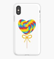 Valentine's Day Heart, candy, lollipop iPhone Case
