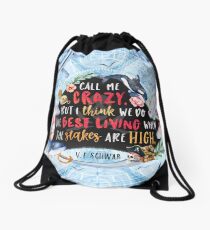 Lila Bard Drawstring Bag