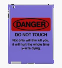 Danger iPad Case/Skin