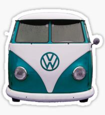 Split window bus Sticker