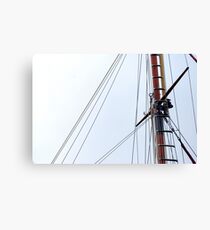Mast Canvas Print