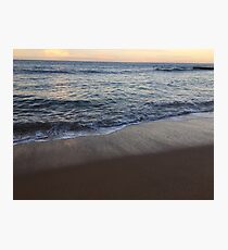 Beautiful clear water at Collaroy Beach, NSW, Australia Photographic Print