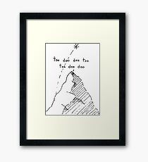 Black Framed Print