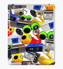Retro radios 1970s iPad Case/Skin