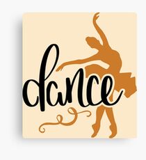 The Purity of Dance Canvas Print