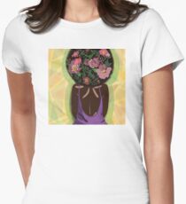 Flower Power Women's Fitted T-Shirt