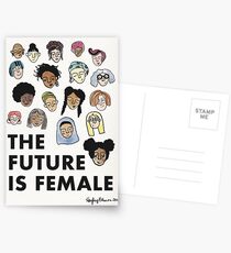 THE FUTURE IS FEMALE Postcards
