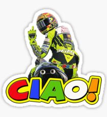rossi ciao finger Sticker