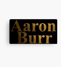 Lienzo Aaron Burr