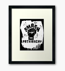Smash the Patriarchy Framed Print