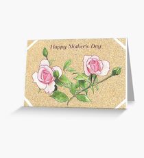 Mother's Day Rose and Buds Card Greeting Card