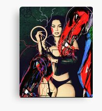 Beauty and the beast Canvas Print