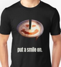 Camiseta unisex put a smile on.