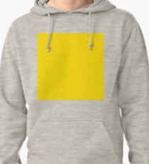 Plain Simple Classic Yellow Pullover Hoodie