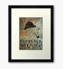 Sherlock Holmes Framed Print