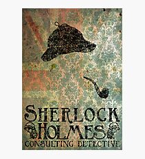 Sherlock Holmes Photographic Print
