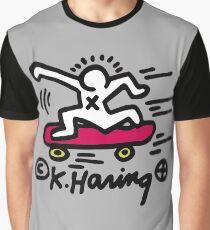 KEITH HARING - SKATE POP ART Graphic T-Shirt