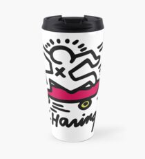 KEITH HARING - SKATE POP ART Travel Mug