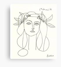Picasso Sketch Metal Print