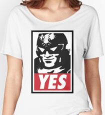 Camiseta ancha "¡SÍ!"