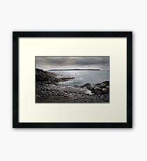 Rain at Jackfish Bay Framed Print