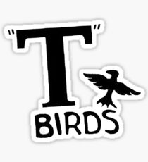 T Birds Logo Sticker